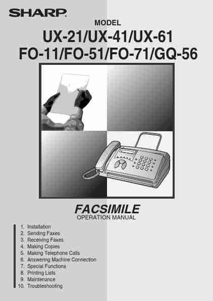 Sharp Fax Machine FO-71-page_pdf